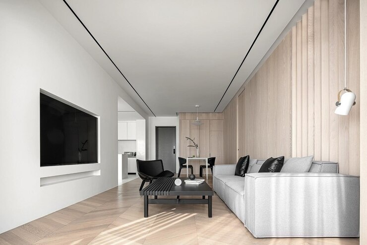 Modern Minimalist Living Room
