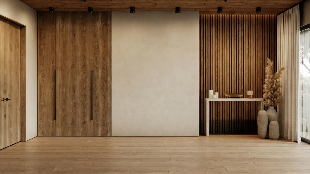 PS wall panel decorative effect