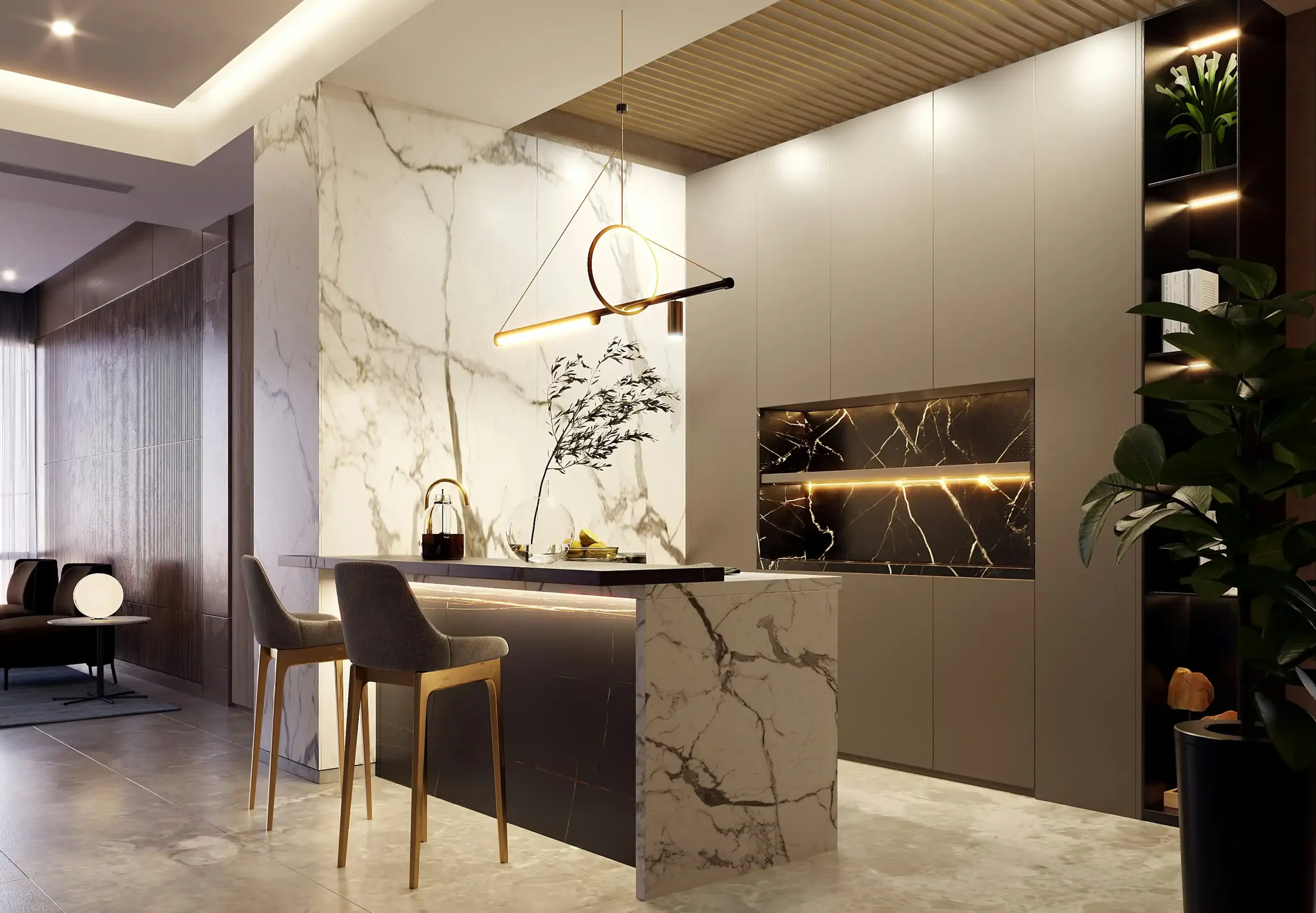 SPC UV Boards in Home Decoration