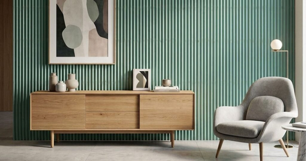 HUAHONG DECOR деревянные зерна WPC стенная панель