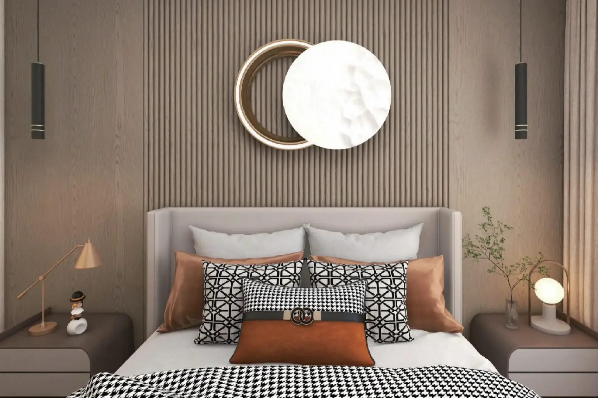 PS wall panels for bedroom