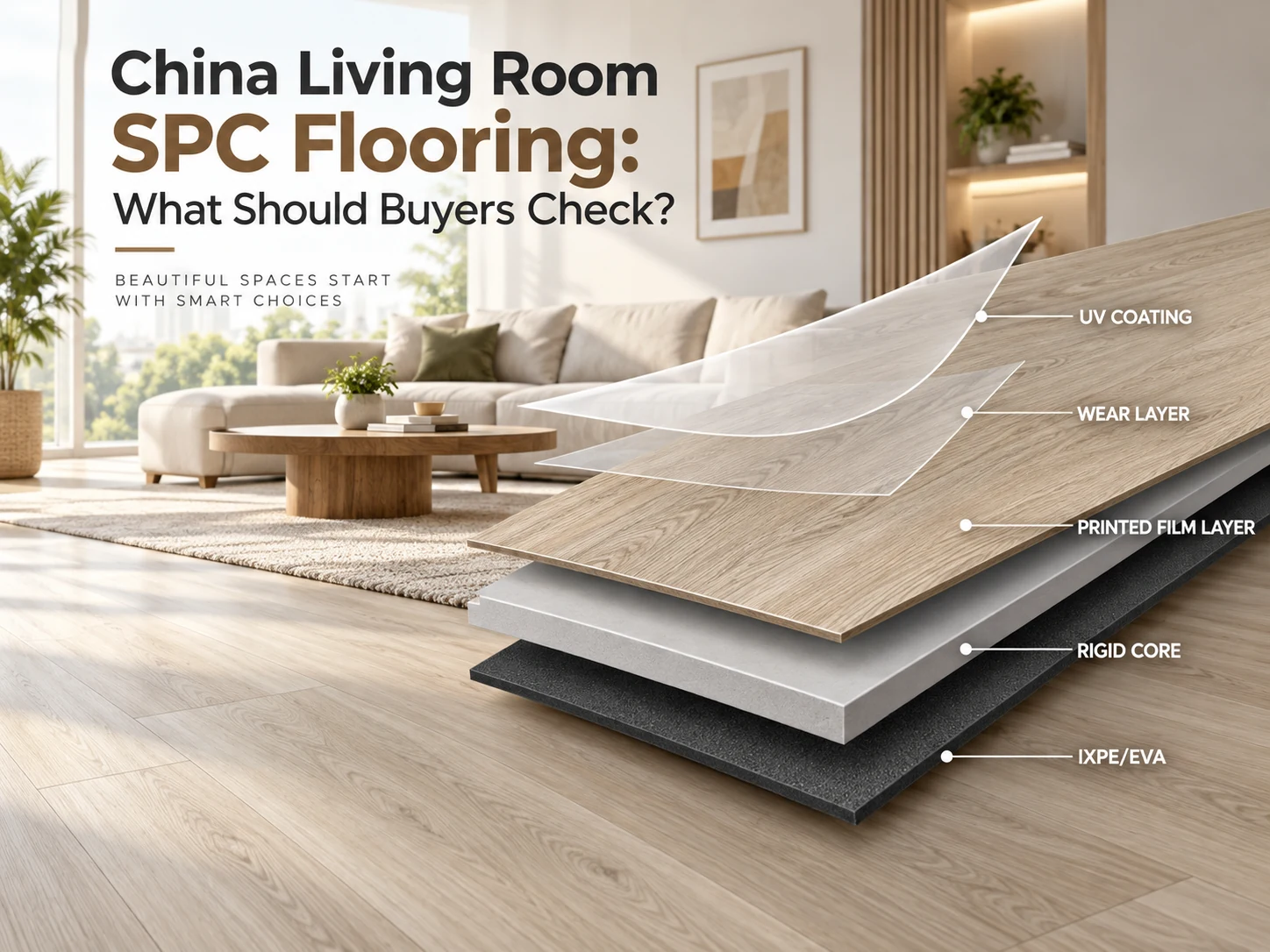 China Living Room SPC Flooring: What Should Buyers Check?