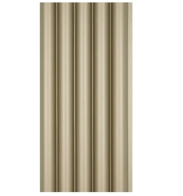 Round fluted WPC wall panel WP15001 profile